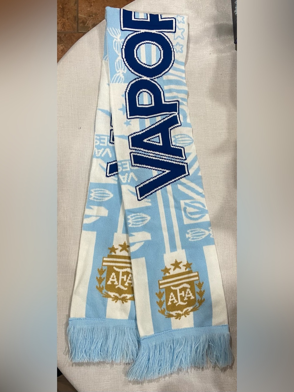 FIFA Argentina National FÚTBOL Team Scarf Official Licensed AFA